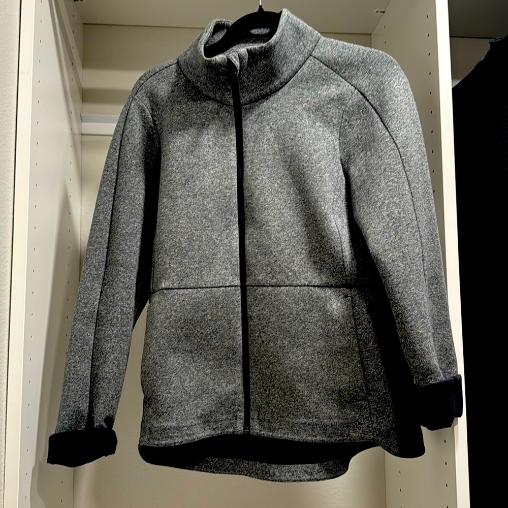 Lululemon gray zip up